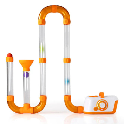 Fat Brain Toys Air Toobz – Interactive STEM Air-Powered Tube Play Set for Kids