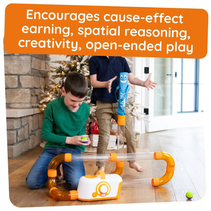 Fat Brain Toys Air Toobz – Whirlwind Accessory Pack | STEM Air-Powered Motion Add-On for Kids