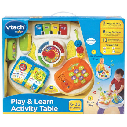VTech Baby Play & Learn Activity Table – Interactive Learning Table for Babies & Toddlers