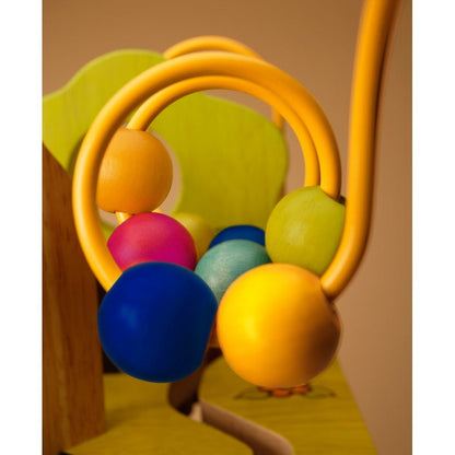 Zany Zoo Wooden Activity Cube Assortment – Multi-Activity Learning Toy for Toddlers