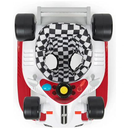 Babylo Racing Car 2-in-1 Baby Walker – Push Walker & Ride-On for Babies and Toddlers