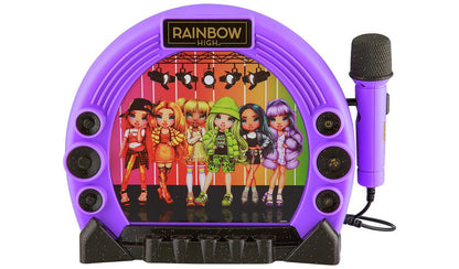Rainbow High Portable Sing-A-Long Speaker – Kids Karaoke Music Speaker with Microphone