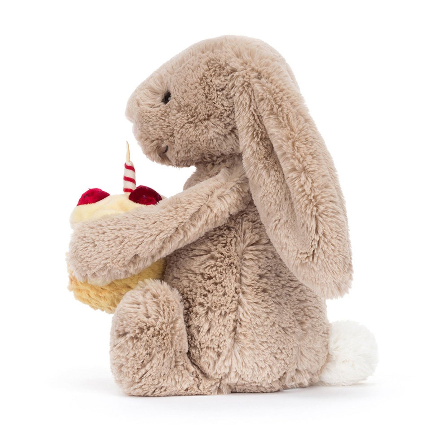 Jellycat Bashful Beige Bunny Birthday Edition Plush Toy – Special Birthday Teddy Bunny