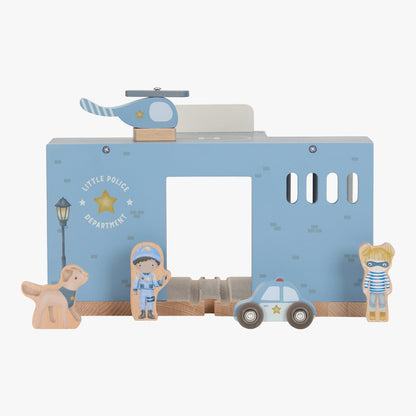 Little Dutch Police Station – Wooden Pretend Play Police Set for Kids